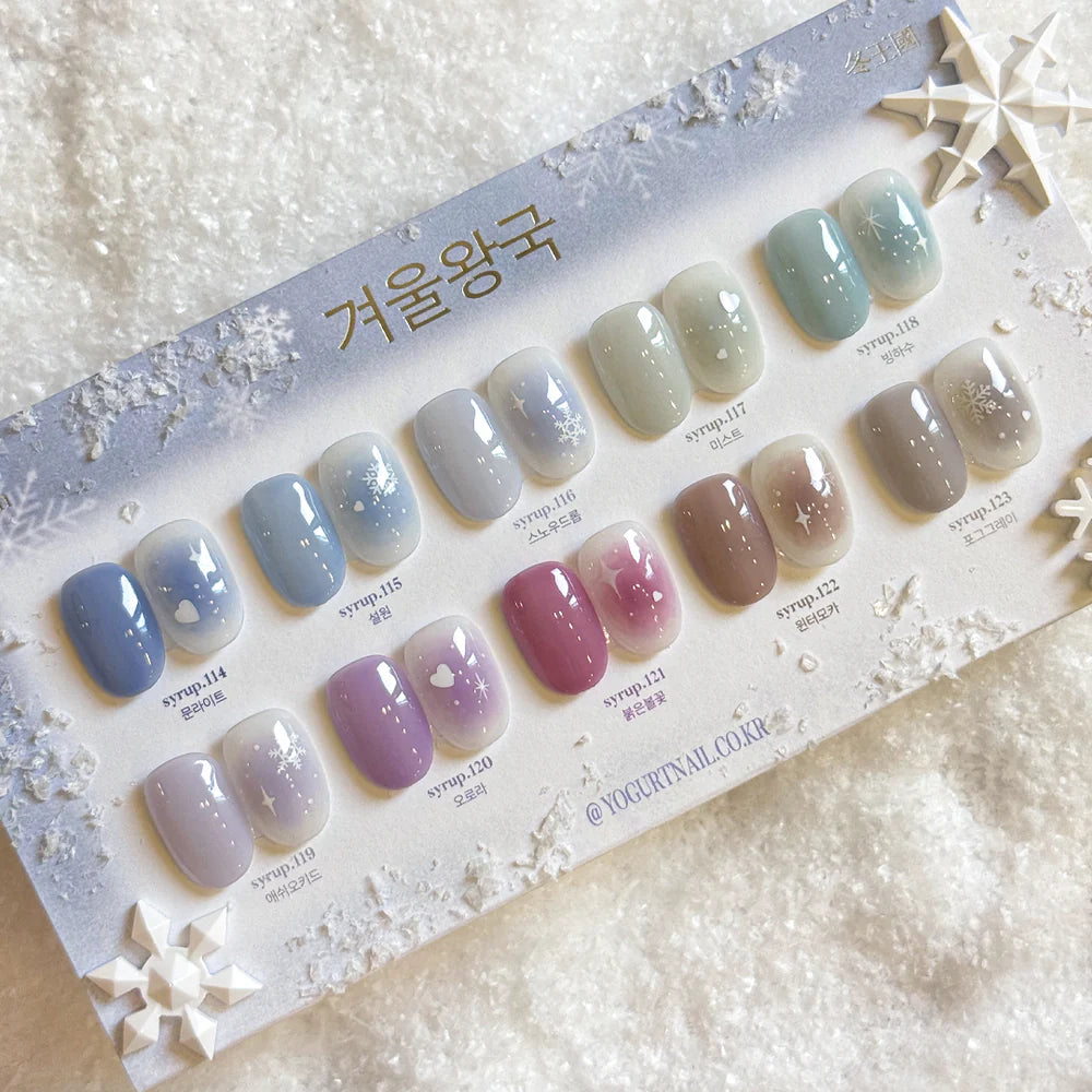Yogurt Nail Frozen Collection - Full 10pc Set/Individual Bottles