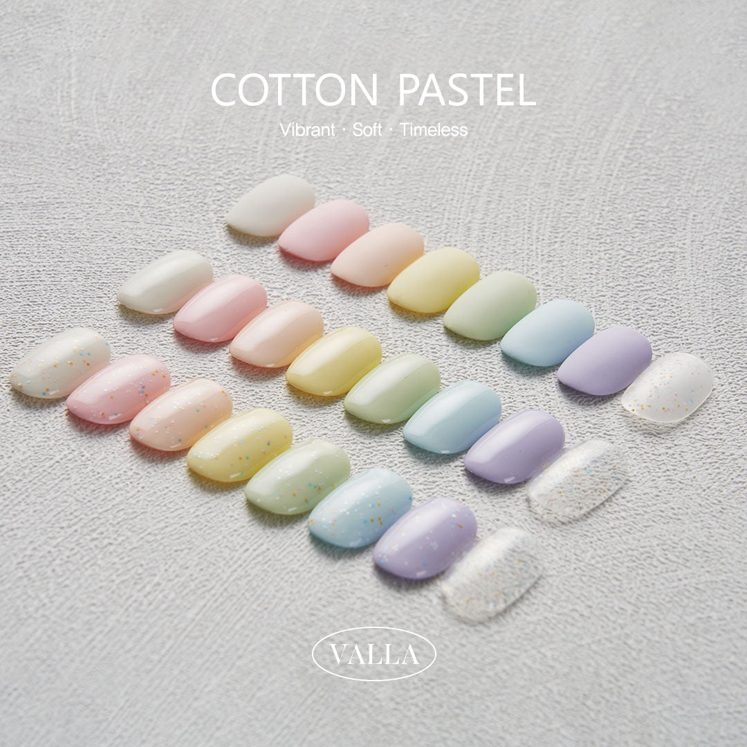 Valla Cotton Pastel Collection - Full 8pc Set/Individual Bottles