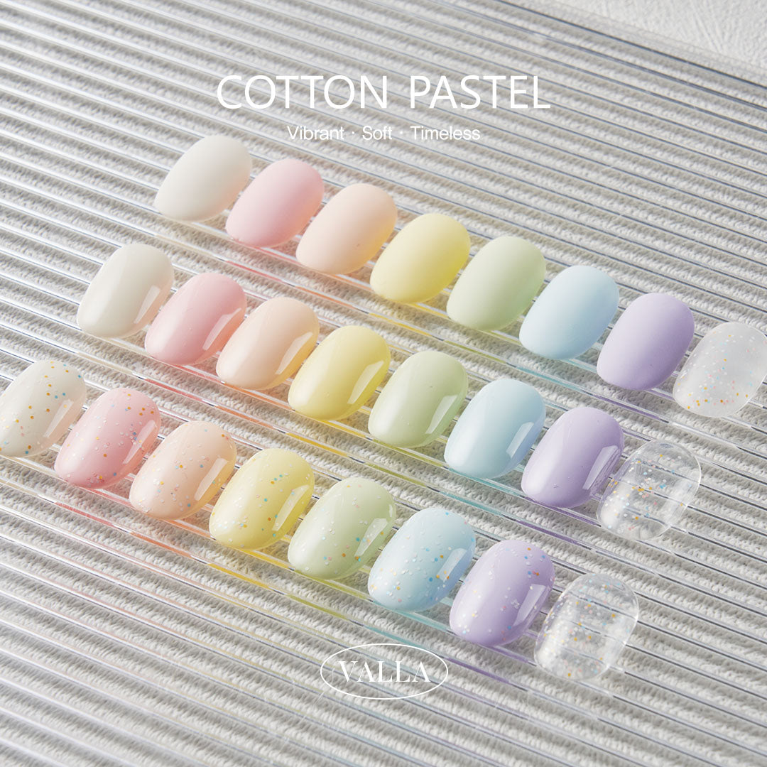 Valla Cotton Pastel Collection - Full 8pc Set/Individual Bottles