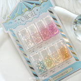 Yogurt Nail Orgel Glitter Gel Collection - Full 8pc Set/Individual Bottles