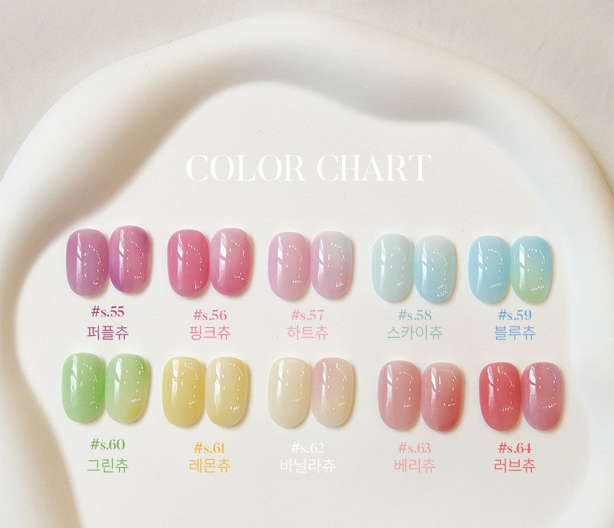 Yogurt Nail Bunny Chu Syrup Gel Collection - Full 10pc Collection/Individual Bottles