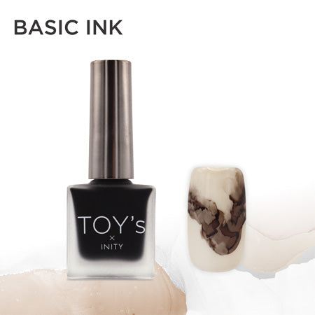 TOY's x INITY Basic Inks - 2 Colour Options: White/Brown black