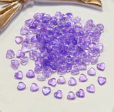 Glitter Heart Charms - 3 colour options