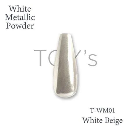 TOY's x INITY White Metallic Powder Collection - 6 Colour Set/Single Colours