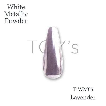 TOY's x INITY White Metallic Powder Collection - 6 Colour Set/Single Colours