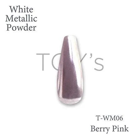 TOY's x INITY White Metallic Powder Collection - 6 Colour Set/Single Colours