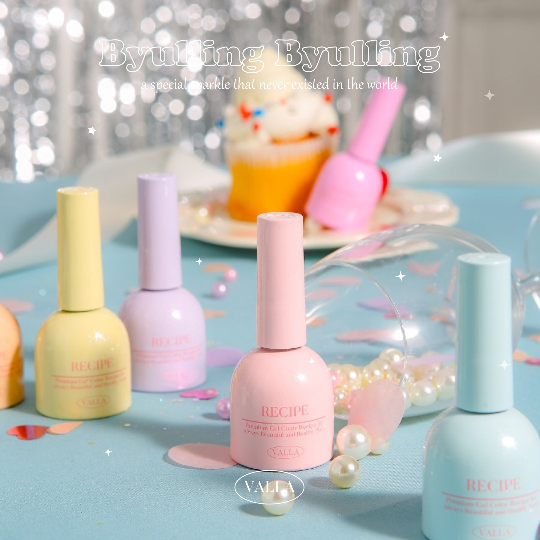 Valla Byulling Byulling Magnetic Gel Collection - Full 8pc Set/Individual Bottles