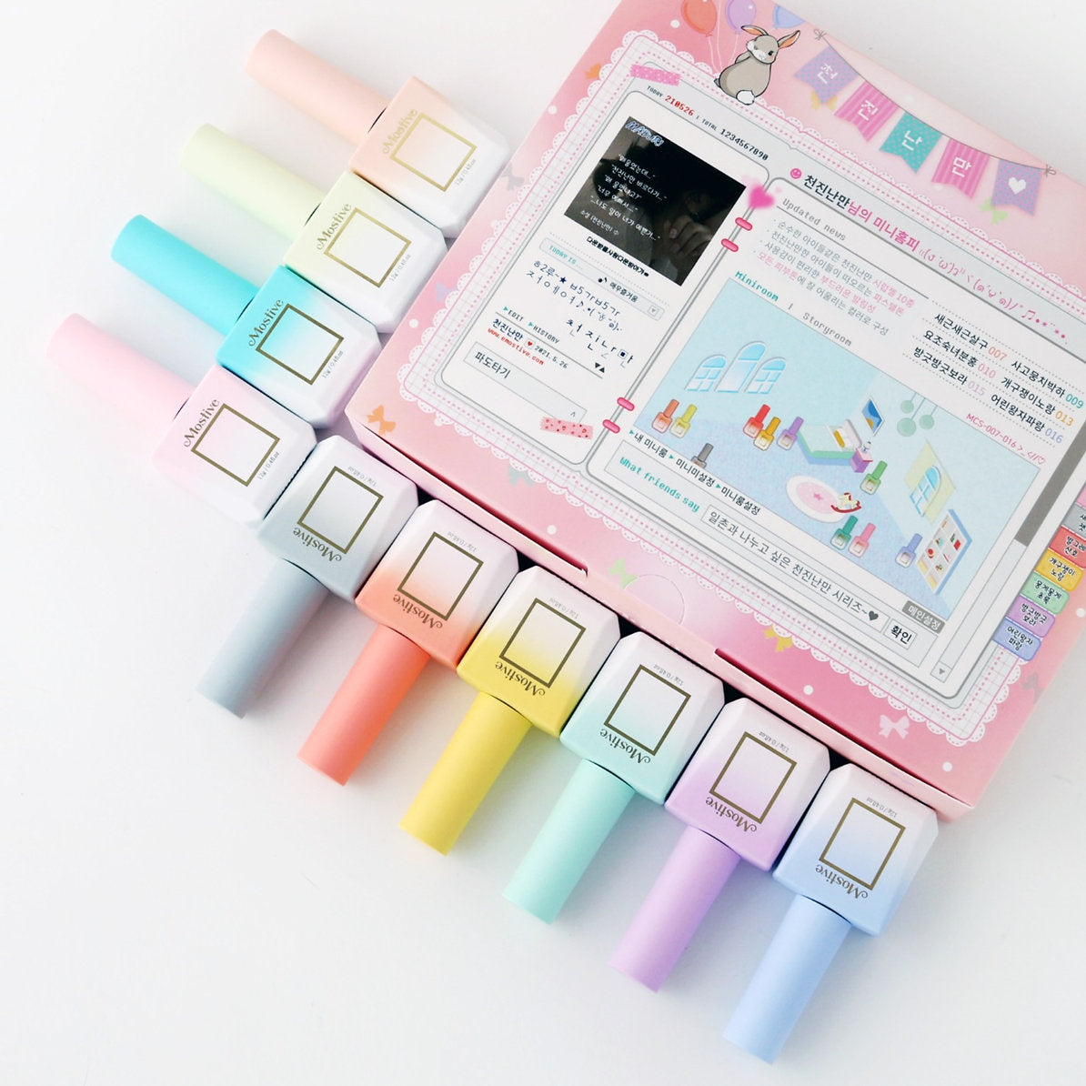 Mostive Naive Pastel Syrup Gel Collection - Individual Bottles