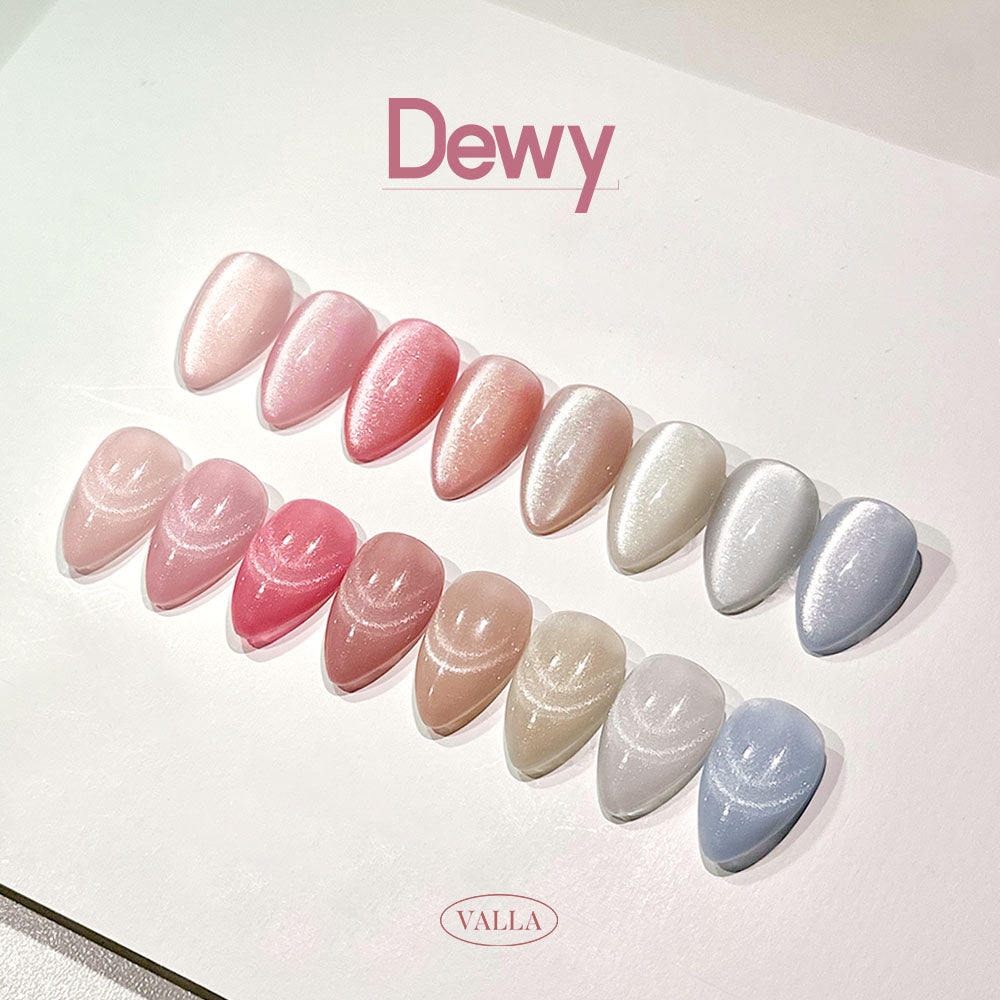 Valla Dewy Magnetic Gel Collection - Full 8pc Set/Individual Bottles
