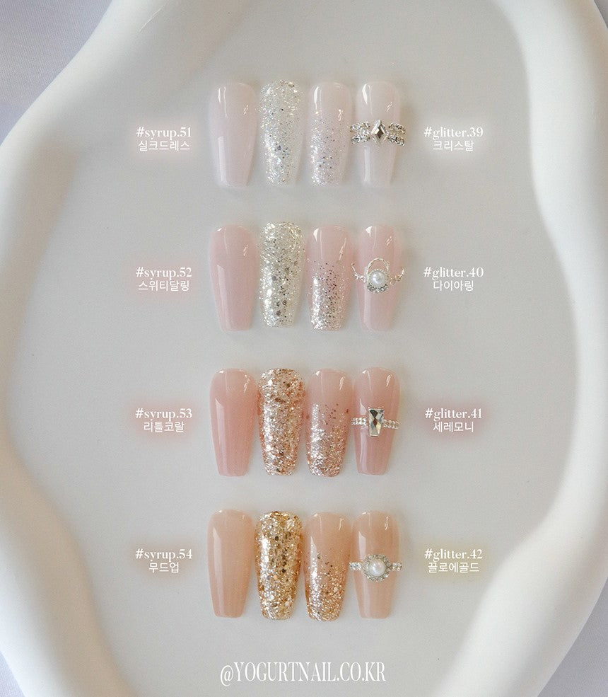 Yogurt Nail Bridal Shower 8pc Collection - Full 8pc Collection/Individual Bottles