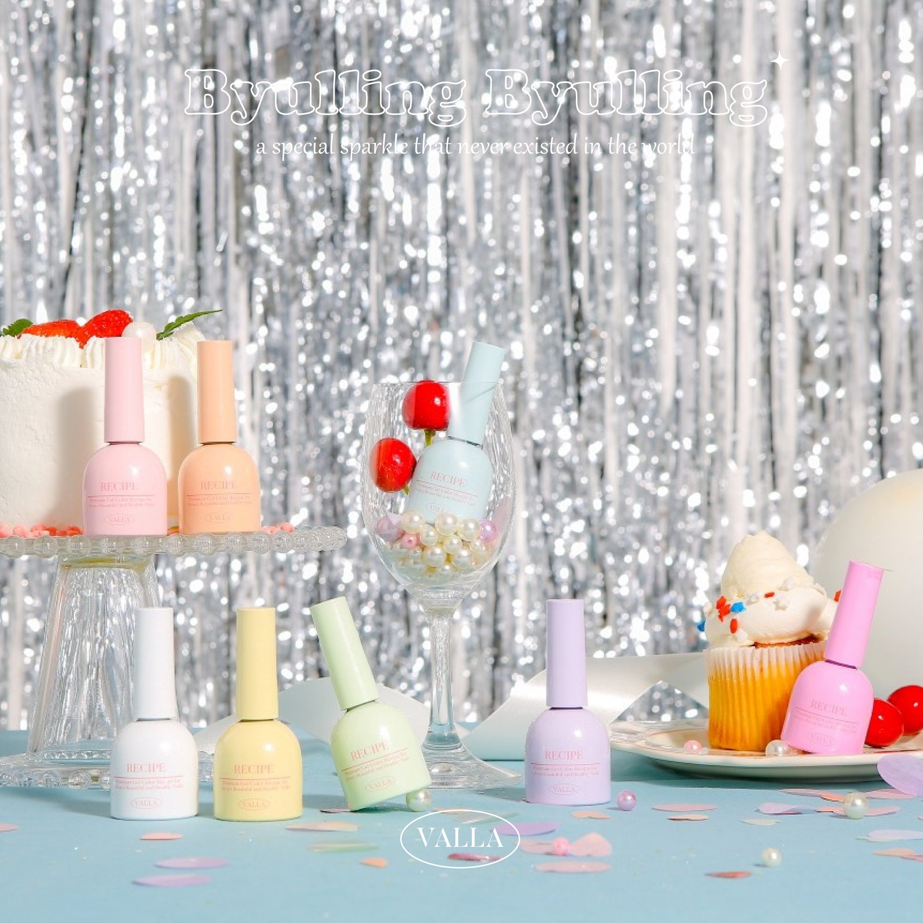 Valla Byulling Byulling Magnetic Gel Collection - Full 8pc Set/Individual Bottles