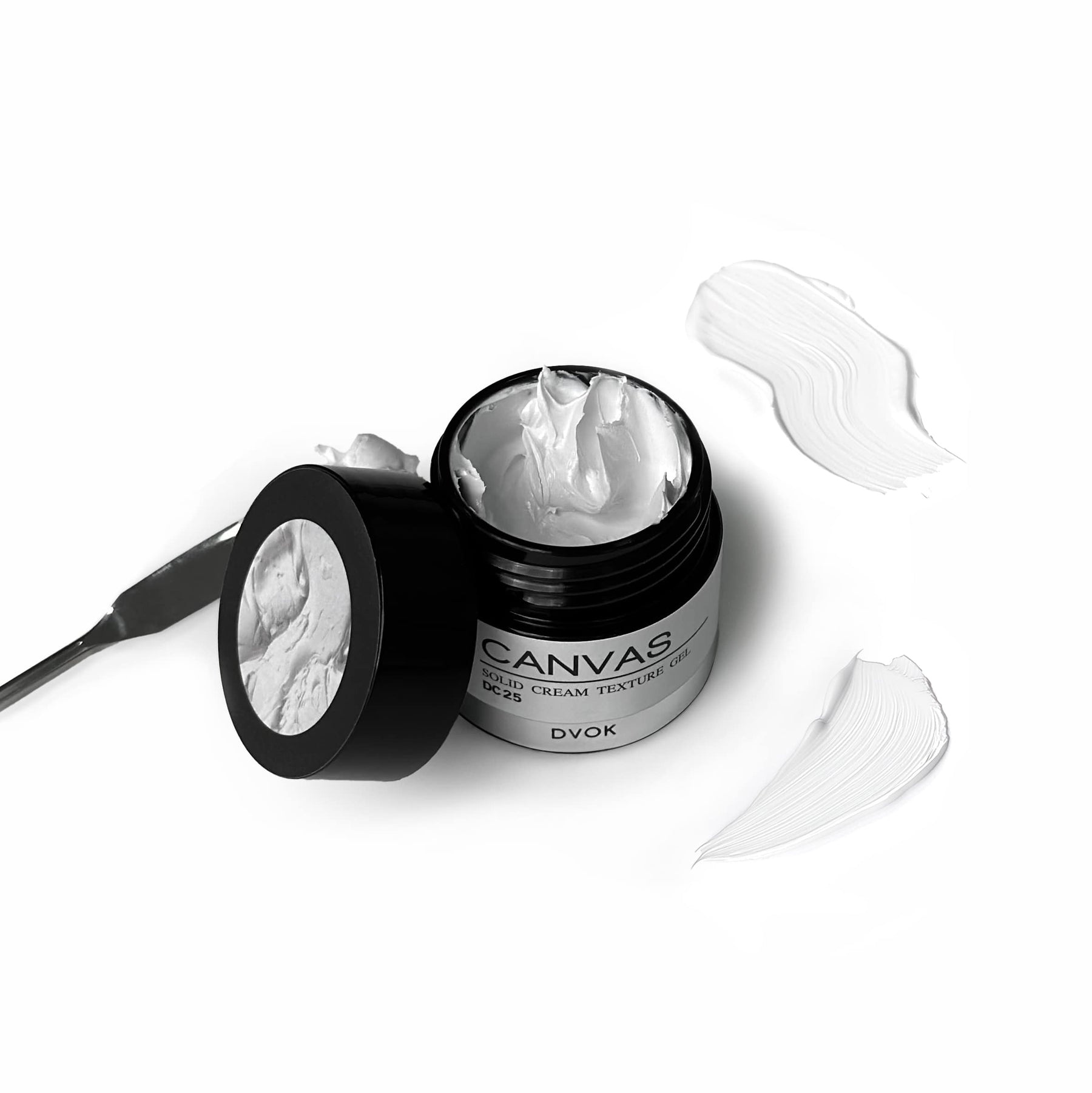 DVOK - White Solid Cream Texture Gel (large size DC25)