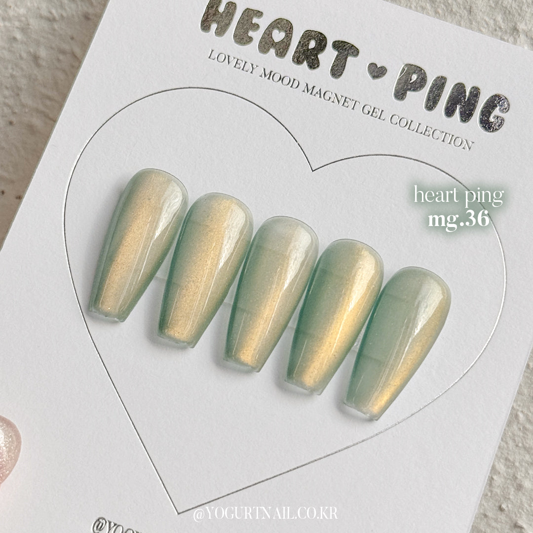 Yogurt Nail Heart Ping Magnetic Gel Collection - Full 10pc Collection/Individual Bottles
