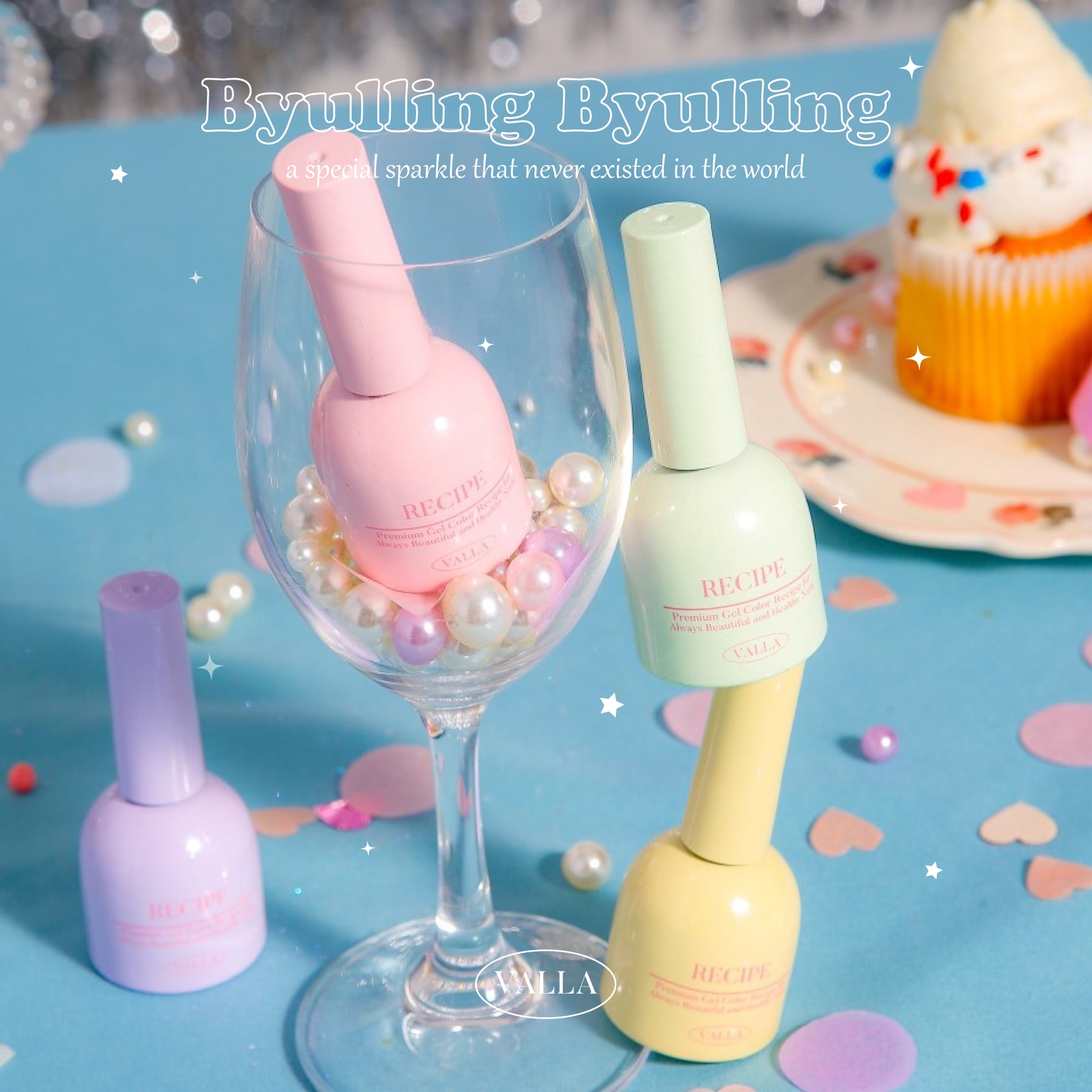 Valla Byulling Byulling Magnetic Gel Collection - Full 8pc Set/Individual Bottles
