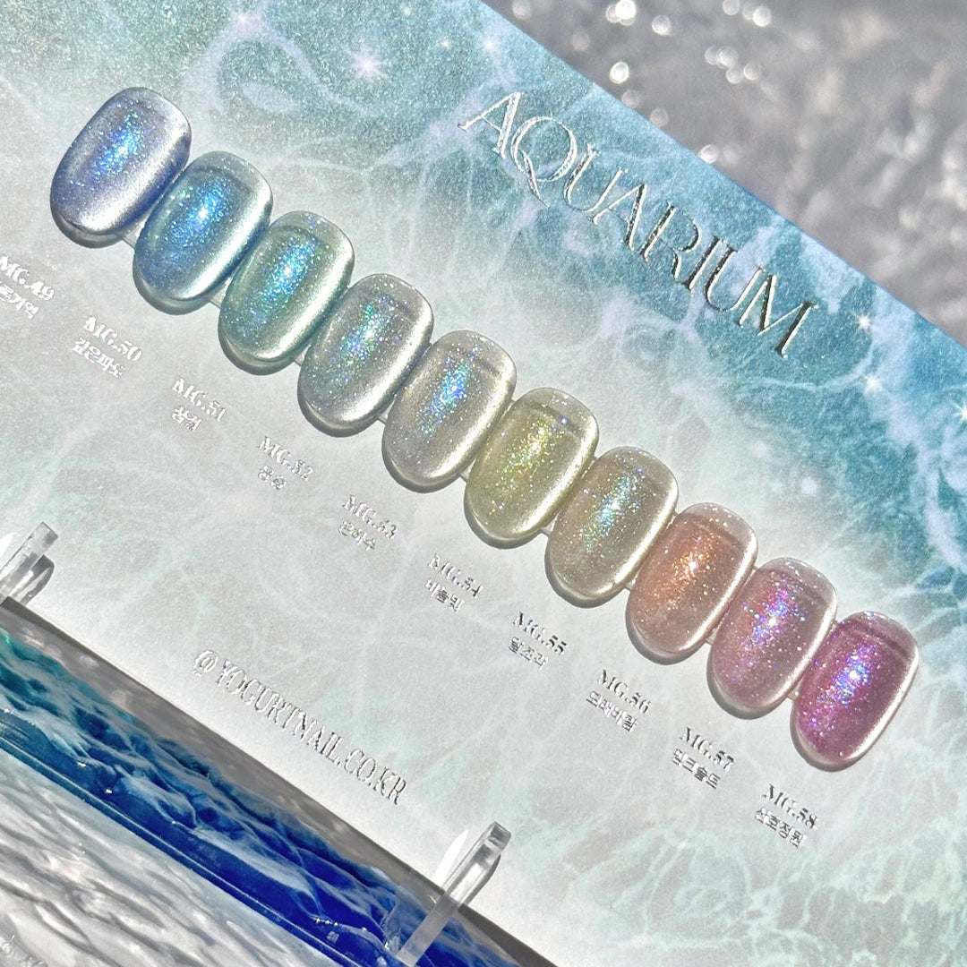 Yogurt Nail Aquarium Magnetic Gel Collection - Full 10pc Collection/Individual Bottles