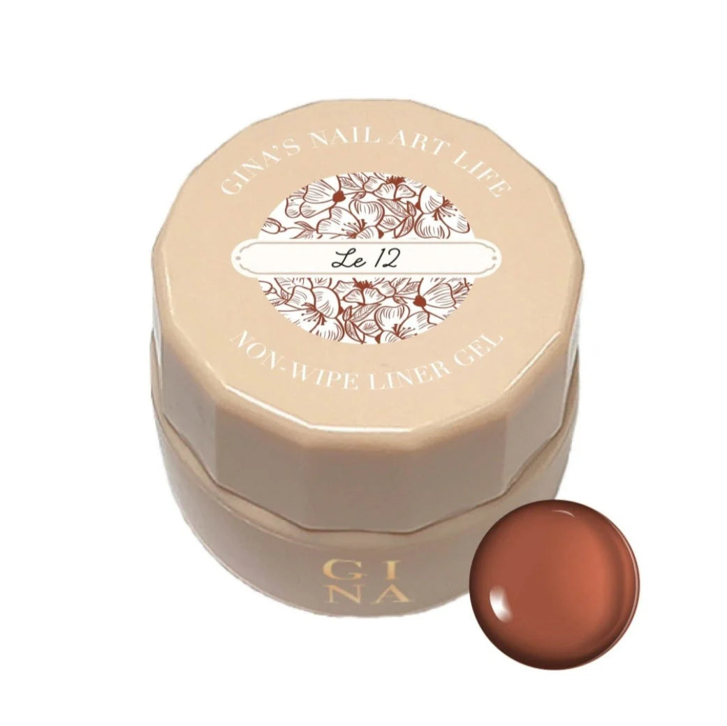 Gina No-Wipe Liner Gel - Full 14pc set/Individual Pots