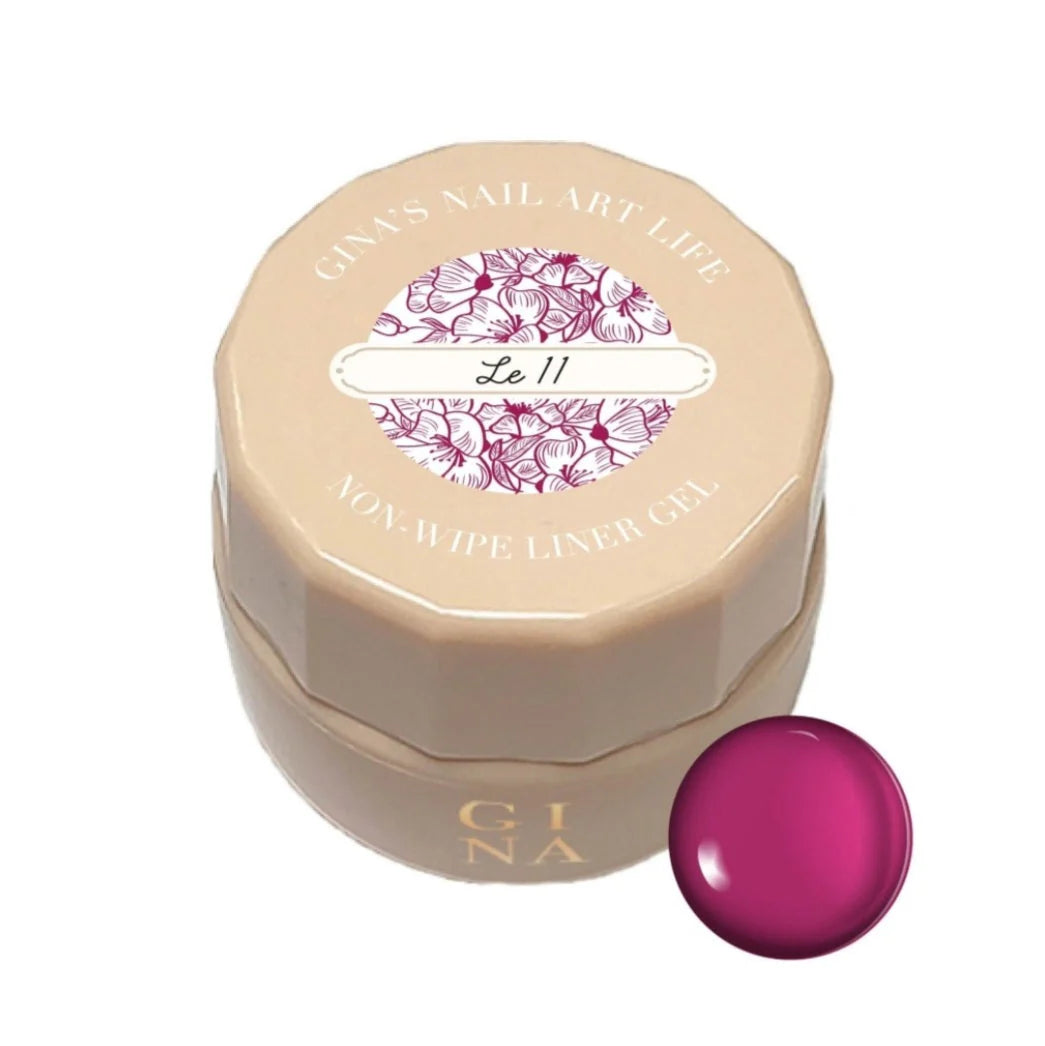 Gina No-Wipe Liner Gel - Full 14pc set/Individual Pots