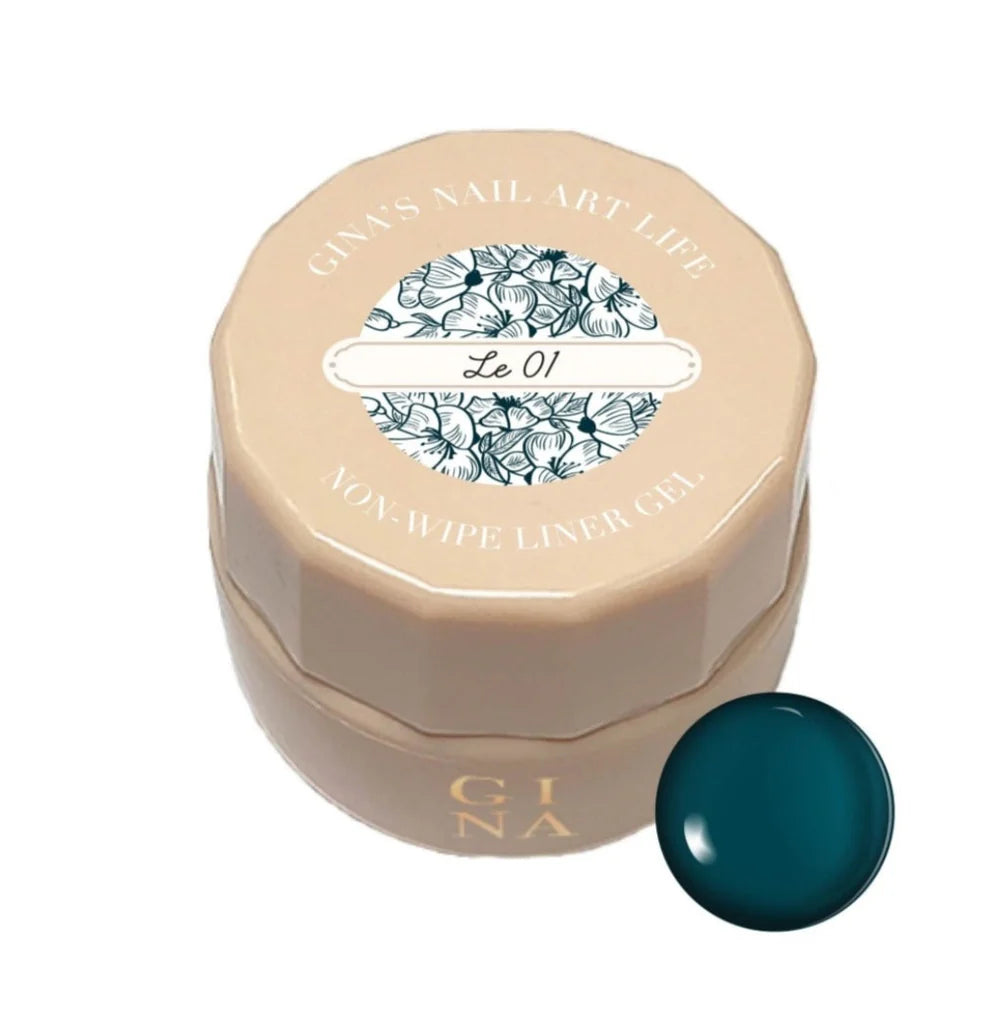 Gina No-Wipe Liner Gel - Full 14pc set/Individual Pots