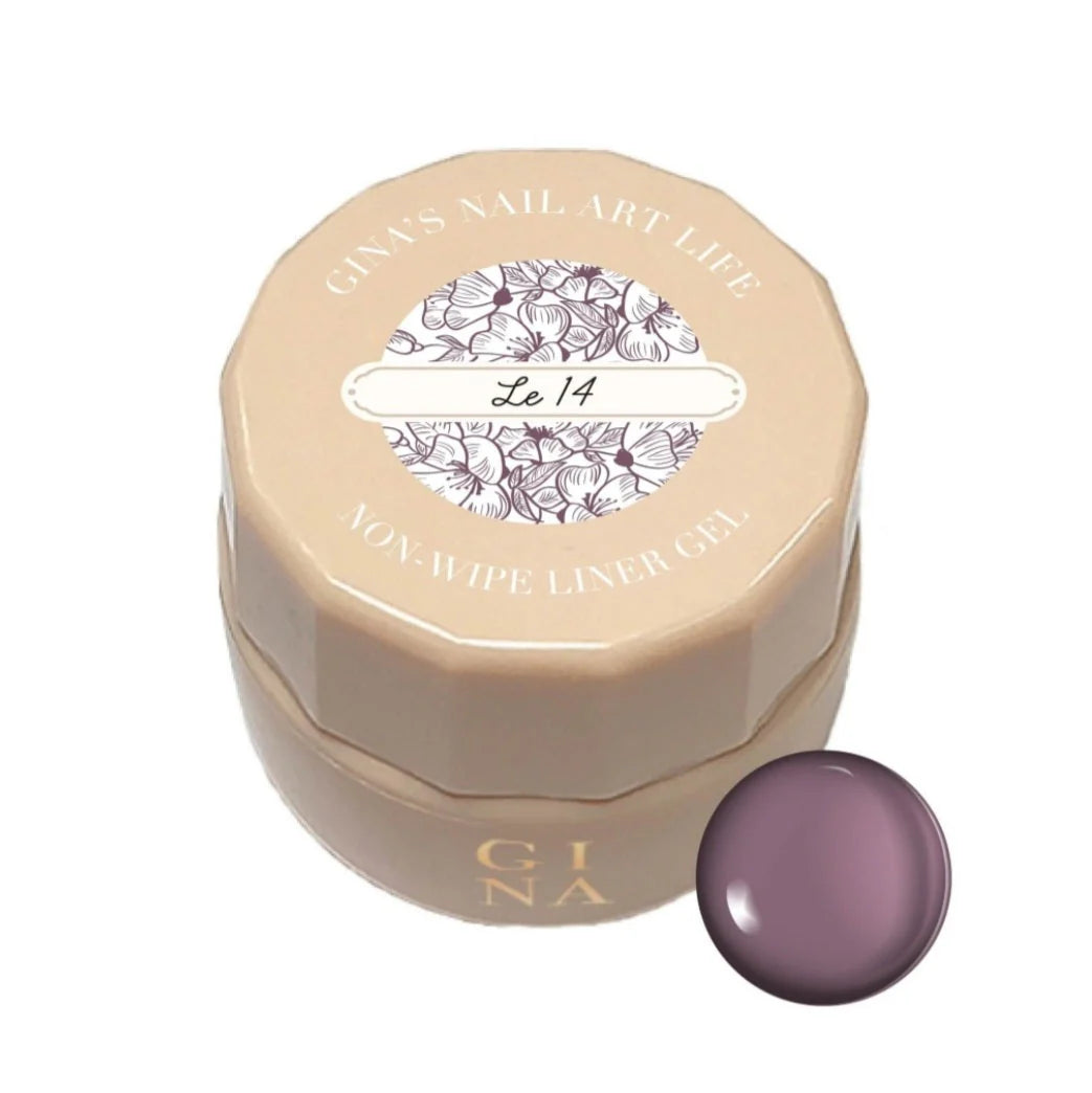Gina No-Wipe Liner Gel - Full 14pc set/Individual Pots