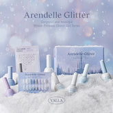 Valla Arendelle Glitter Gel Collection - Full 8pc Set/Individual Bottles