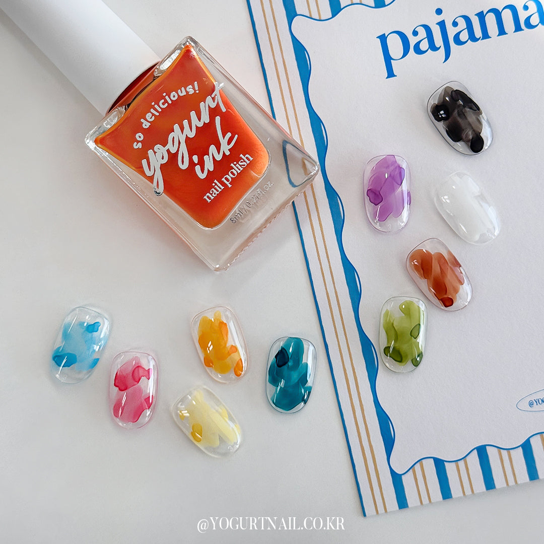 Yogurt Nail Pajamas Ink Collection - Full 10pc Set/Individual Bottles