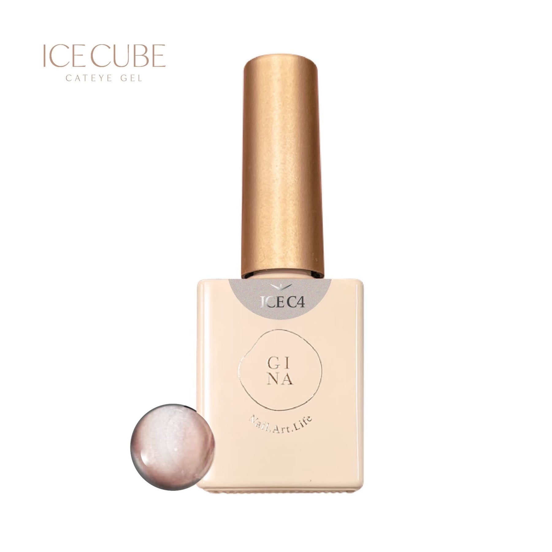 Gina Ice Cube Magnetic Gel - Full 5pc Set/Individual Pots