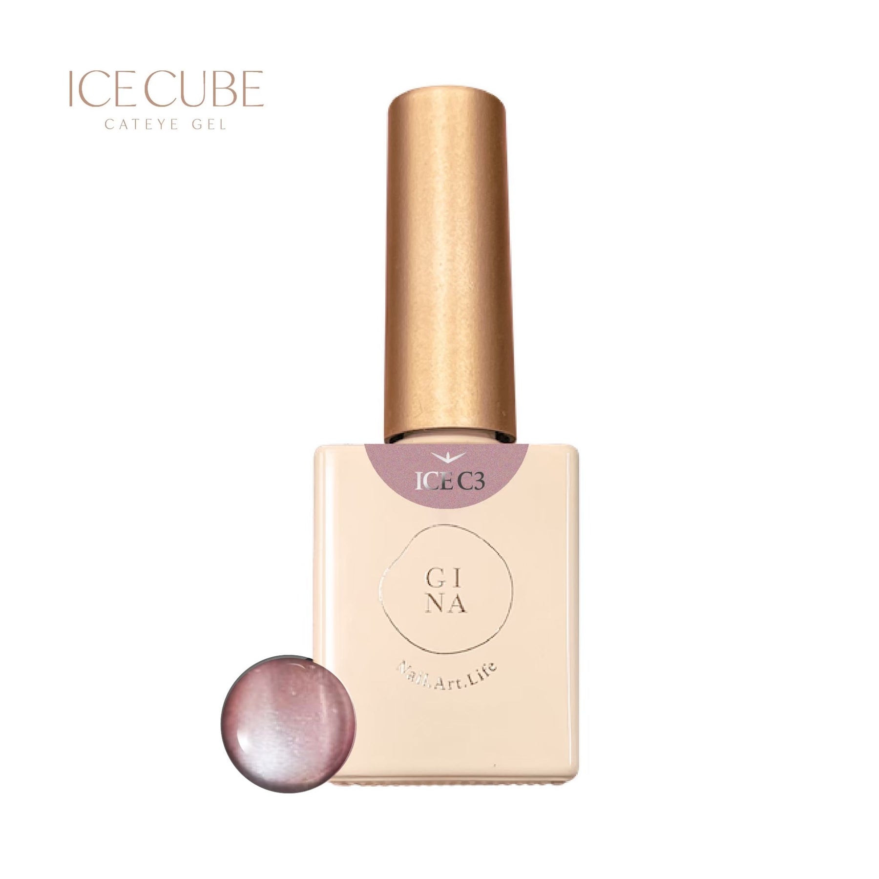 Gina Ice Cube Magnetic Gel - Full 5pc Set/Individual Pots
