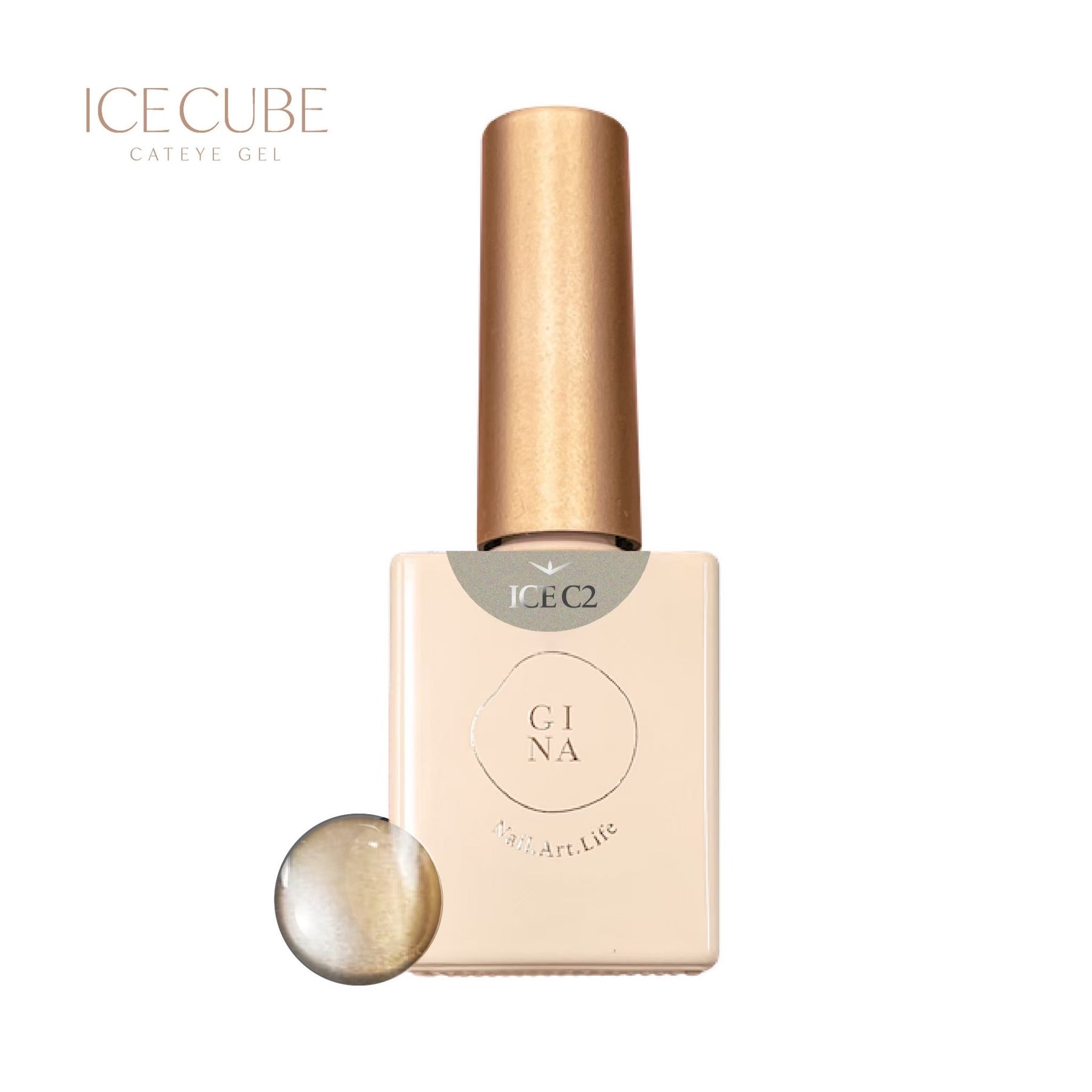 Gina Ice Cube Magnetic Gel - Full 5pc Set/Individual Pots