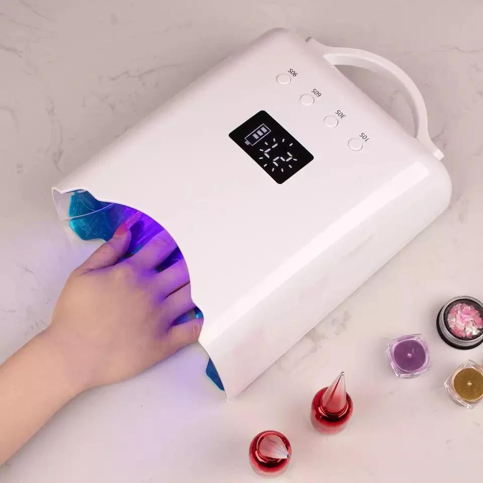 Peony 78W Cordless Nail Lamp (Rechargeable) - 3 colour options