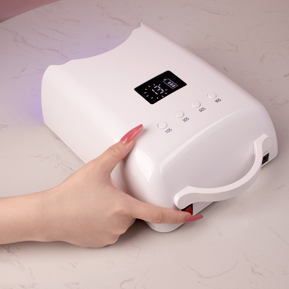Peony 78W Cordless Nail Lamp (Rechargeable) - 3 colour options