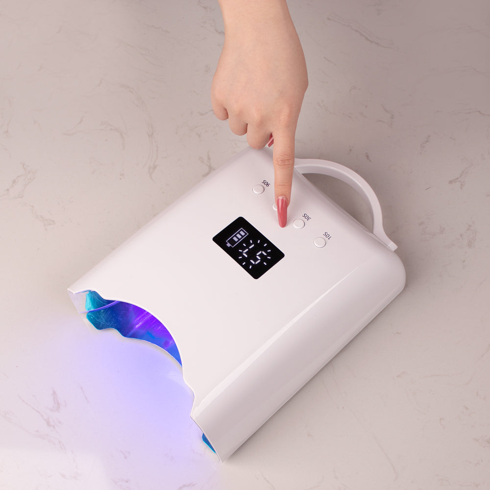 Peony 78W Cordless Nail Lamp (Rechargeable) - 3 colour options