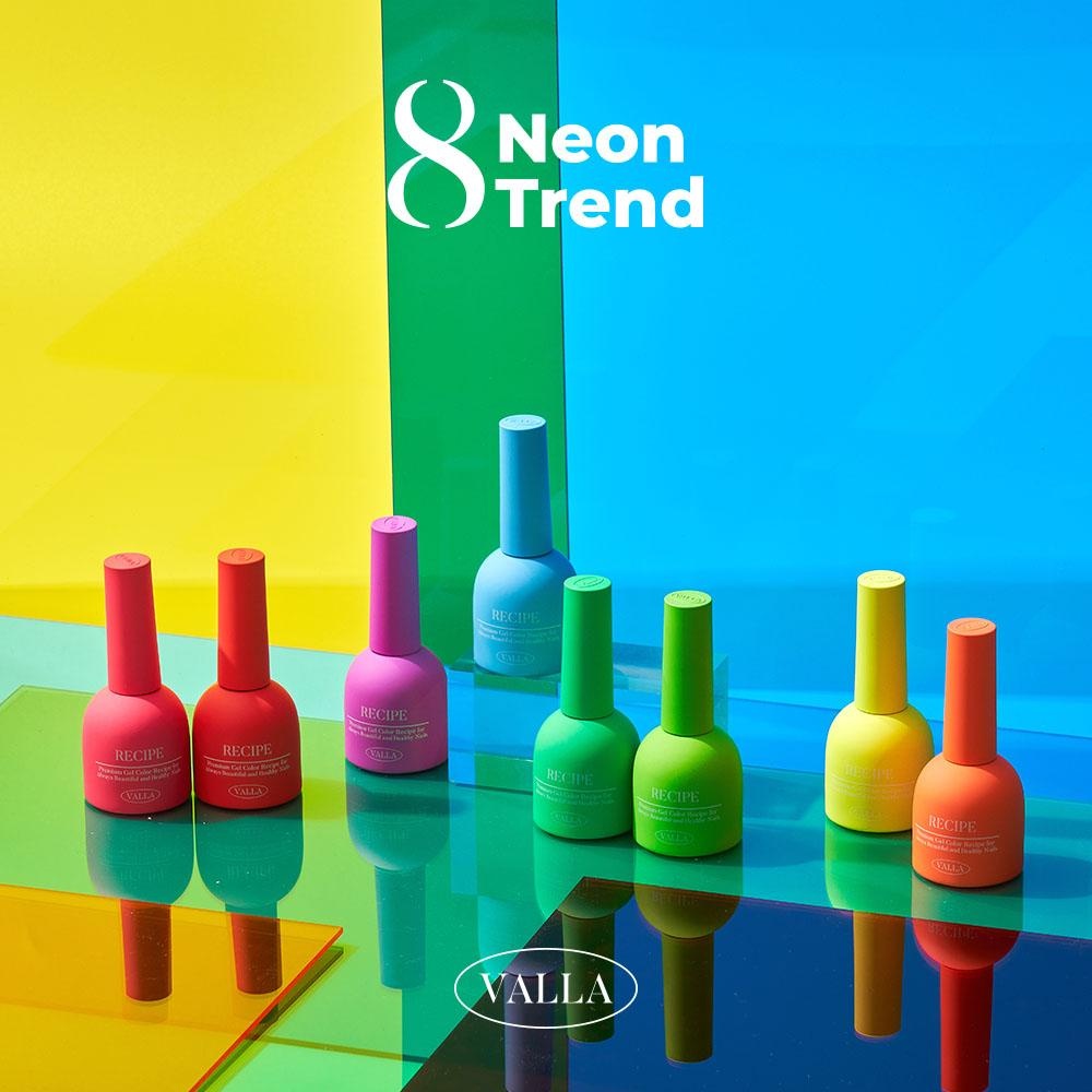 Valla Neon Trend Collection - Full 8pc Set/Individual Bottles