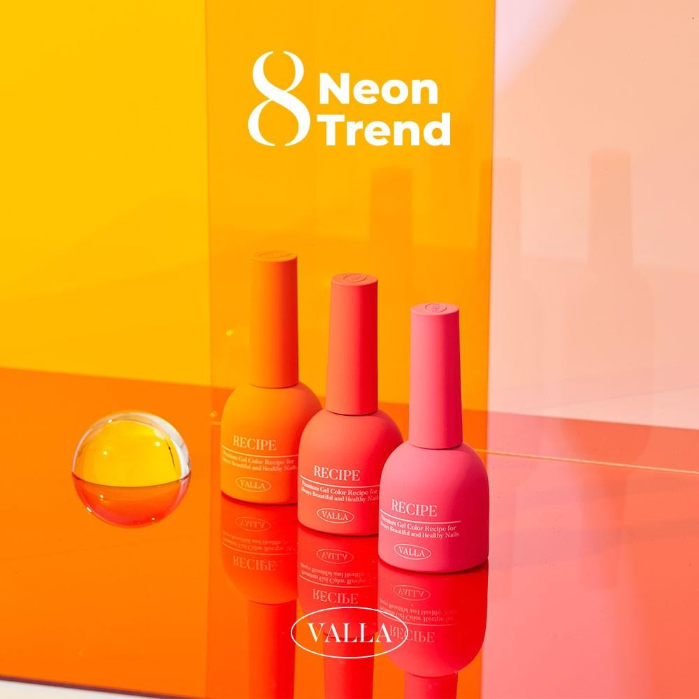 Valla Neon Trend Collection - Full 8pc Set/Individual Bottles