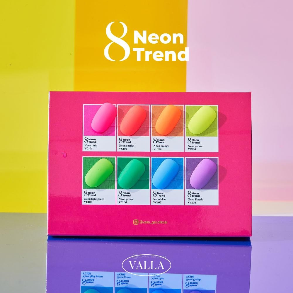 Valla Neon Trend Collection - Full 8pc Set/Individual Bottles