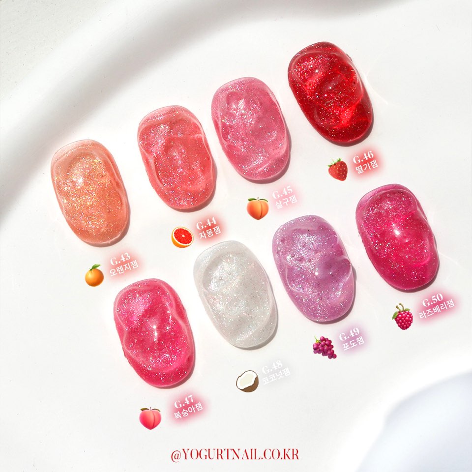Yogurt Nail Jam Jam 8pc Collection - Full 8pc Collection/Individual Bottles