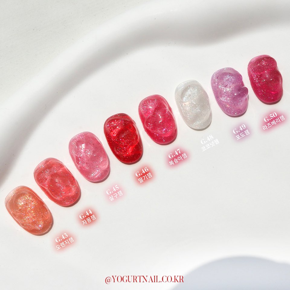 Yogurt Nail Jam Jam 8pc Collection - Full 8pc Collection/Individual Bottles
