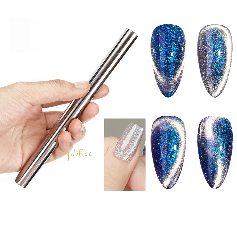 Large Cylinder Magnet for Magnetic/Cat-eye gels - 3 colour options