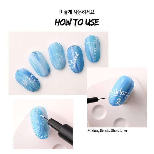 Mostive Mildang ll Brushes - Square/Long Liner/Short Liner