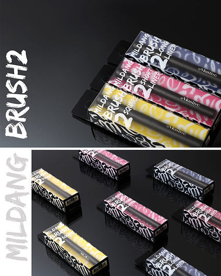 Mostive Mildang ll Brushes - Square/Long Liner/Short Liner