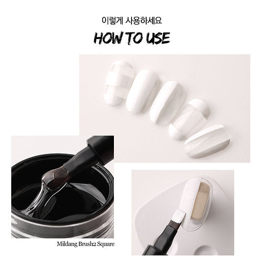 Mostive Mildang ll Brushes - Square/Long Liner/Short Liner