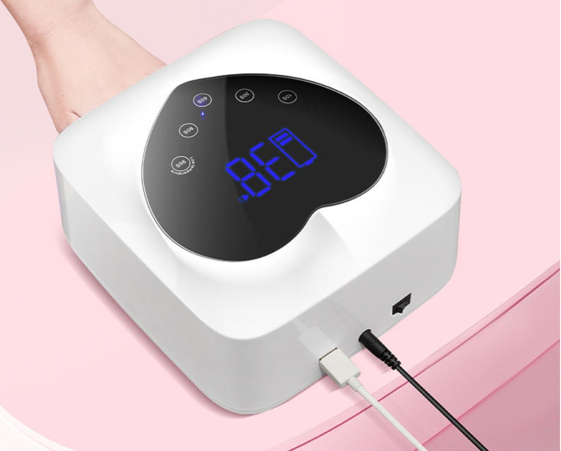 Peony Premium UV/LED Heart Lamp