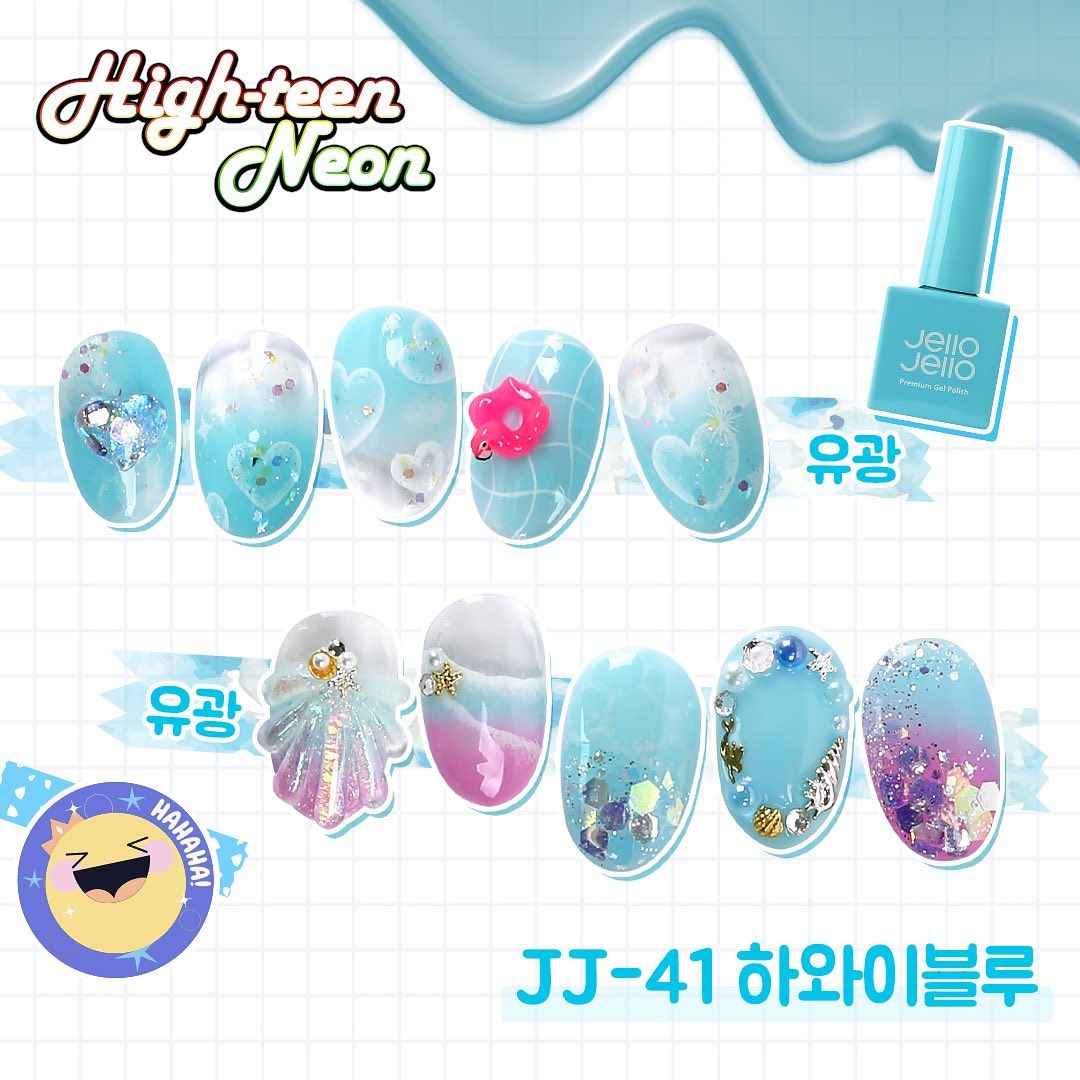 Jello Jello High-teen Neon 6pc collection