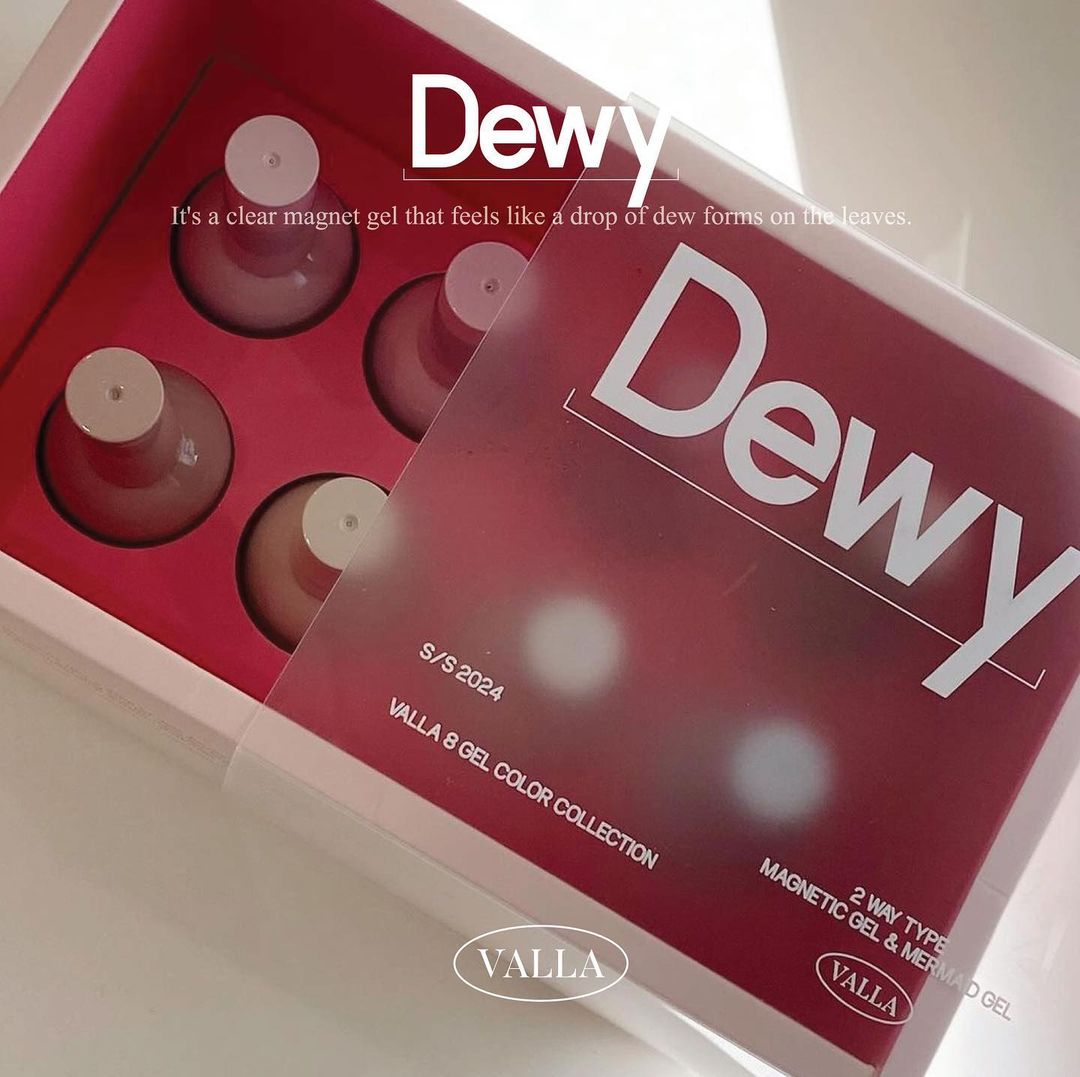 Valla Dewy Magnetic Gel Collection - Full 8pc Set/Individual Bottles
