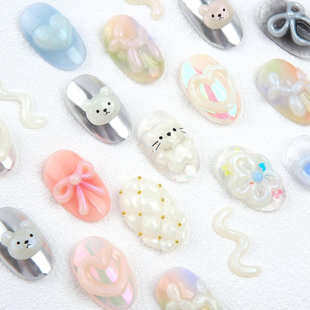 JELLO JELLO Zig Zag 3D Gel (No-wipe) - Aurora Pearl Series JT47-49