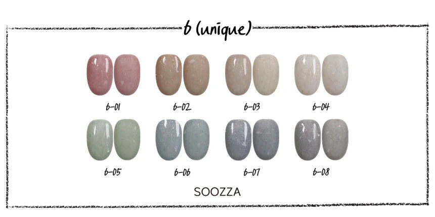 SOOZZA '6' Series Velvet Collection - Full 8pc Set/Individual Bottles