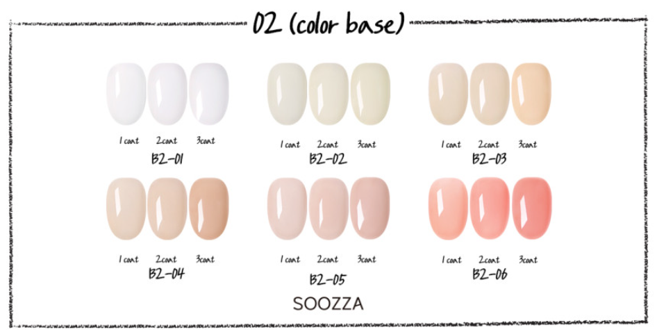 SOOZZA B2 (Nude) Collection - Full 6pc Set/Individual Bottles