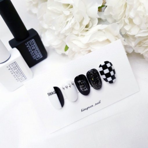 Mostive Jinzza Opaque Gels - Black/White
