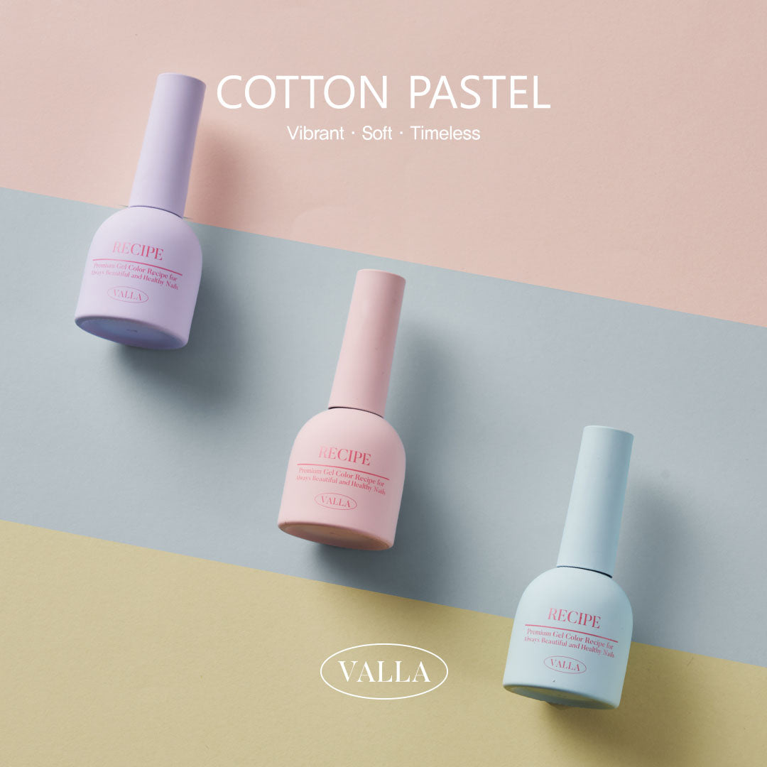 Valla Cotton Pastel Collection - Full 8pc Set/Individual Bottles