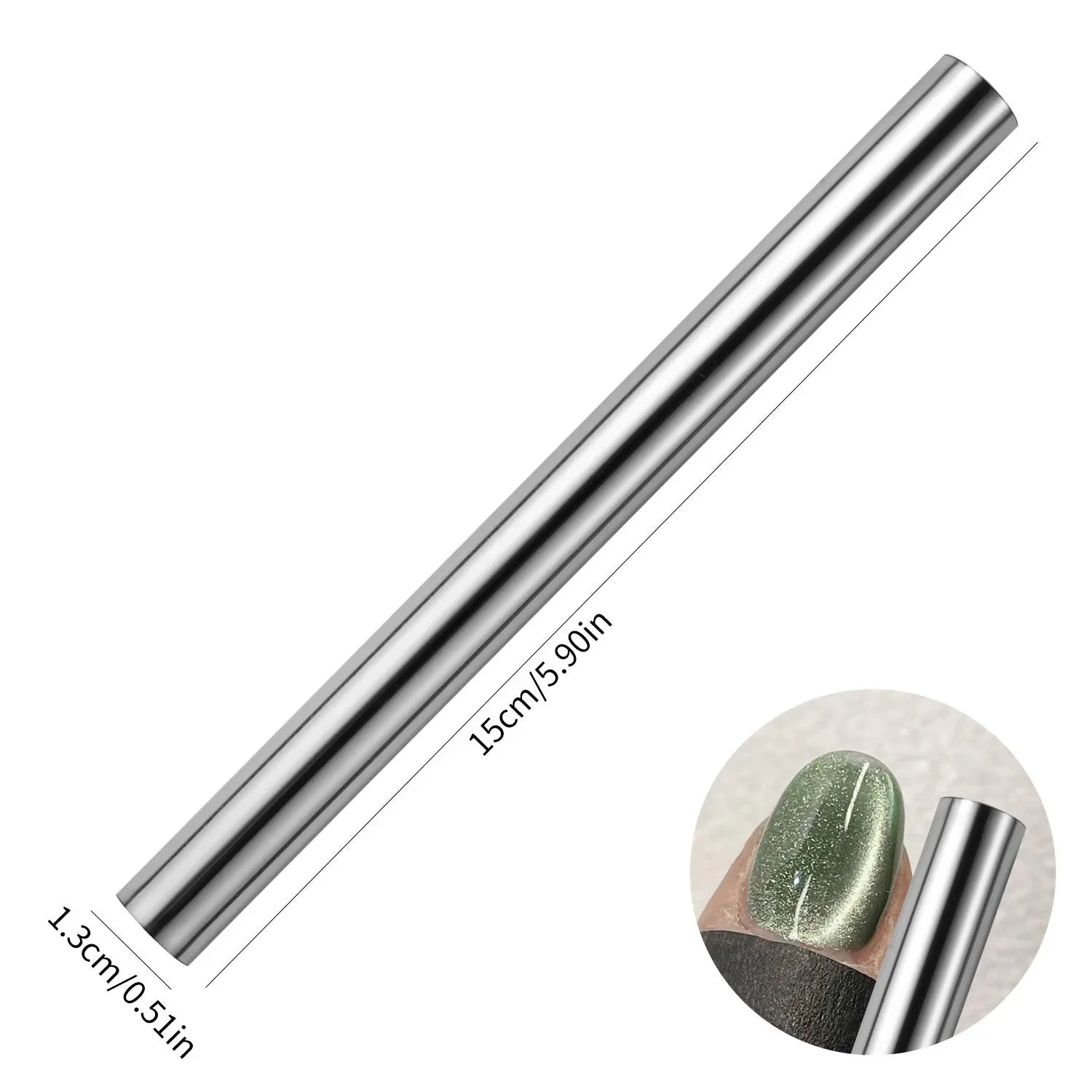 Large Cylinder Magnet for Magnetic/Cat-eye gels - 3 colour options