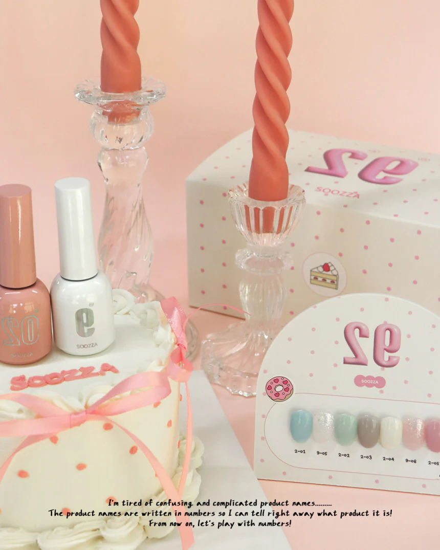 SOOZZA 29 Series Syrup & Glitter Gel Collection - Full 7pc Set/Individual Bottles